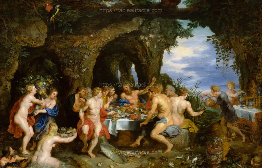 The Feast of Acheloüs by Peter Paul Rubens apercu