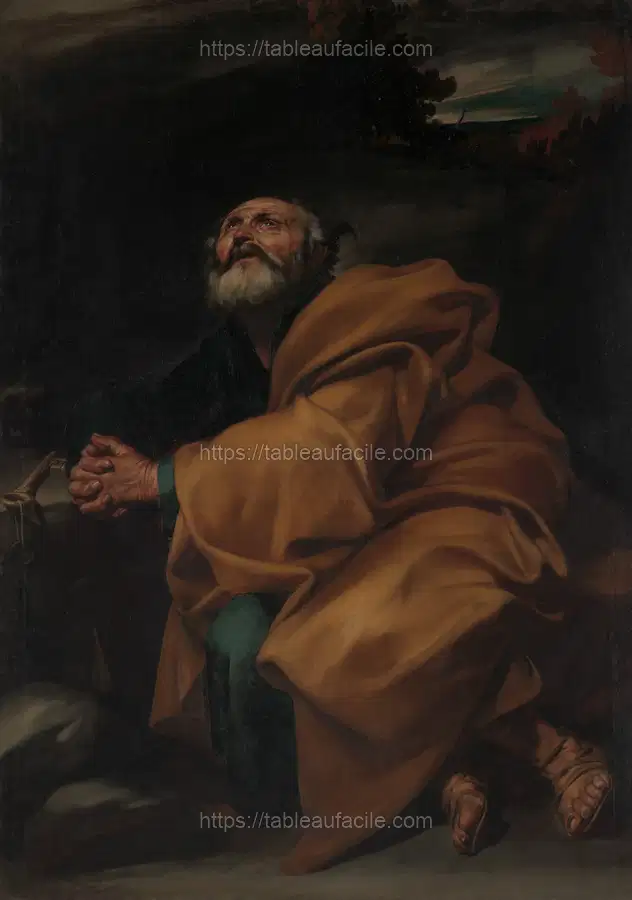 The Tears of Saint Peter by Jusepe de Ribera apercu