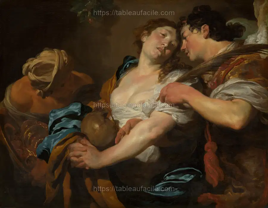 The Temptation of Saint Mary Magdalen by Johann Liss apercu