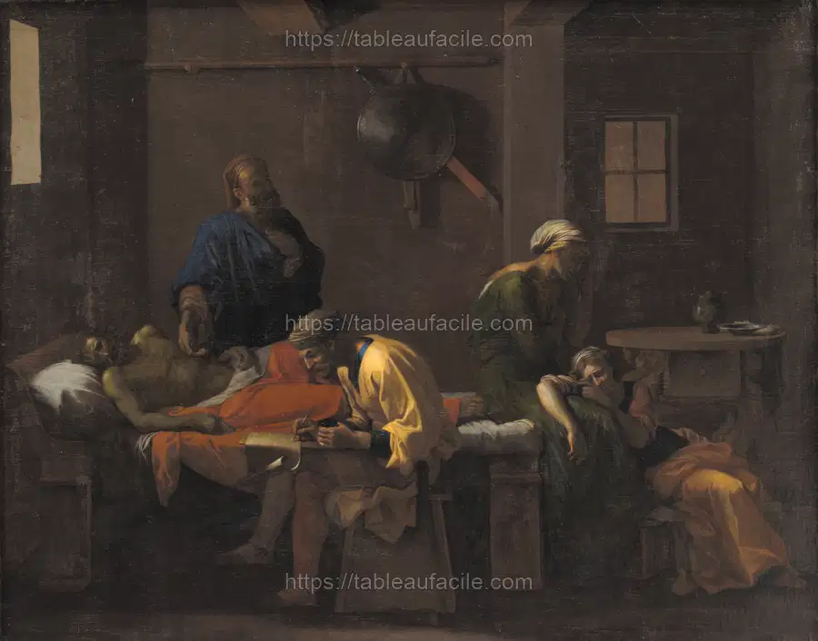 The Testament of Eudamidas by Nicolas Poussin apercu