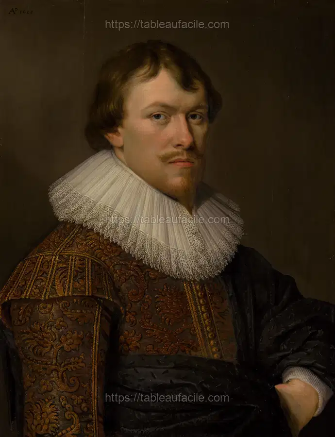 The portrait of gerrit schaep apercu
