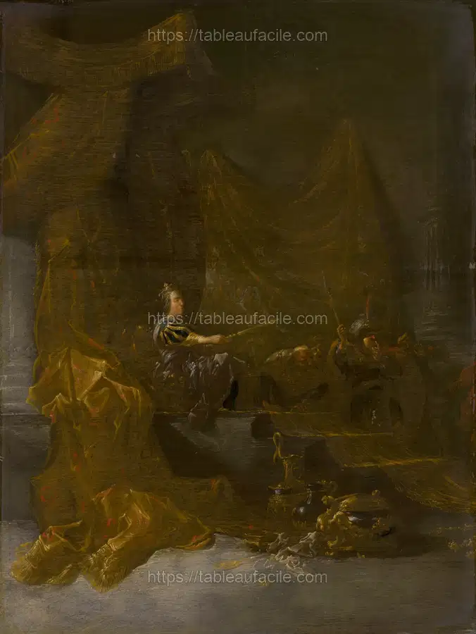 The queen of sheba before solomon apercu
