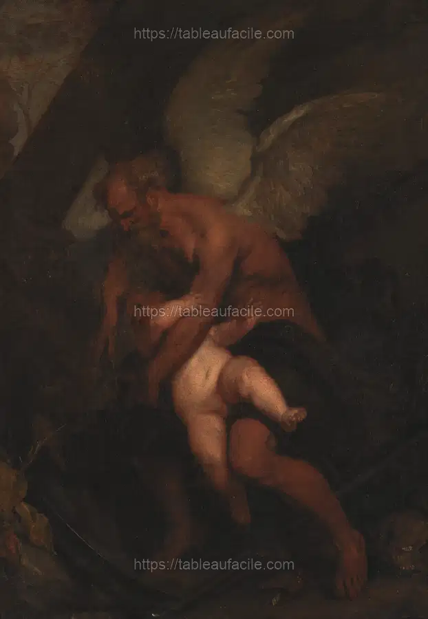The time that clips Cupid_s wings by Caspar Netscher apercu