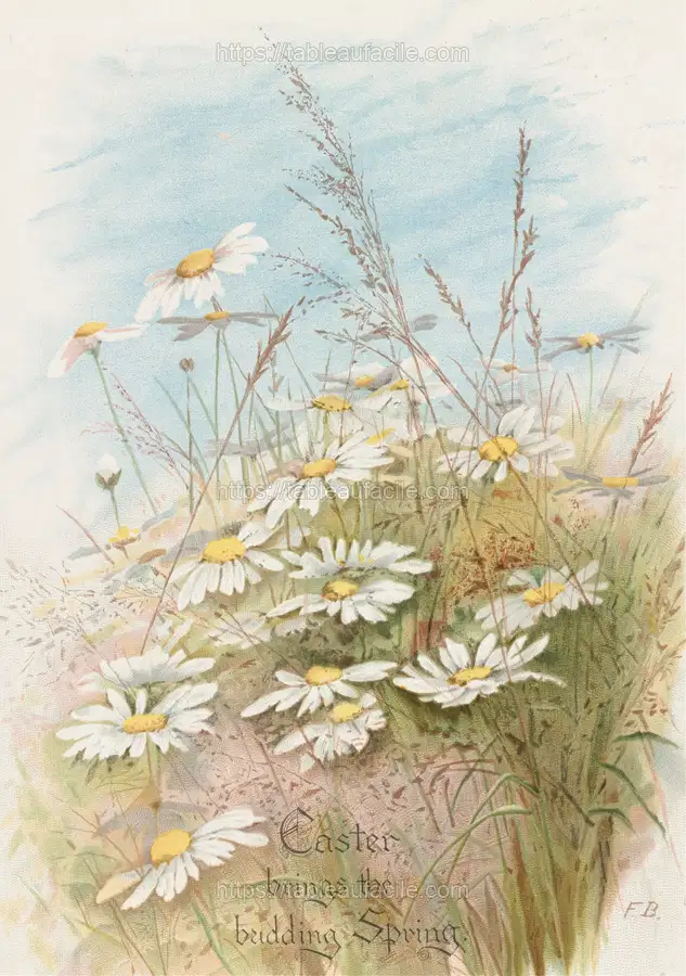 Easter Brings the Budding Spring (1875) apercu