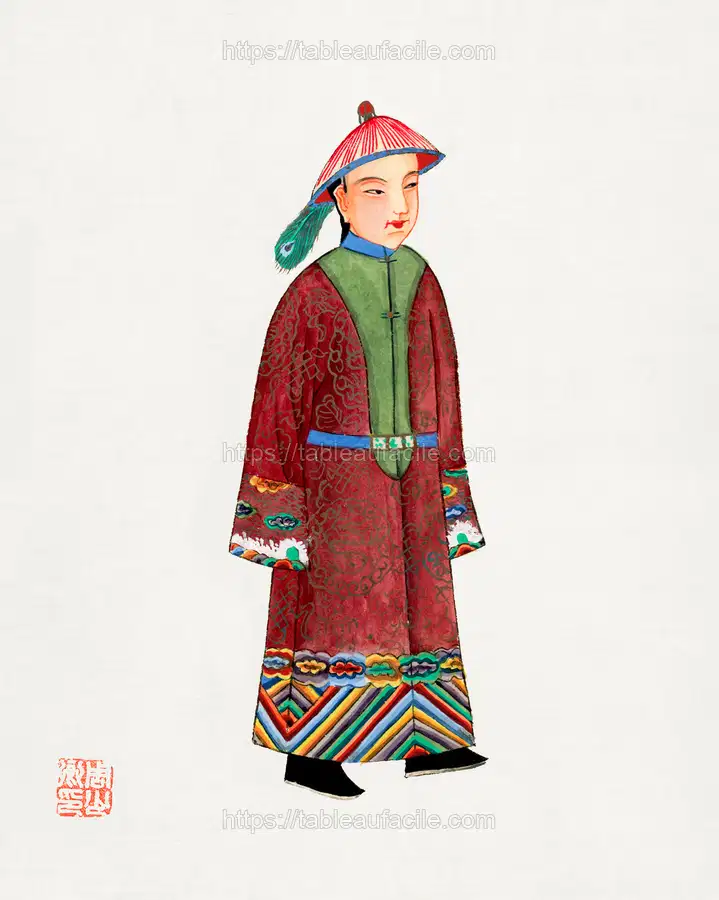 Chinese men_s ordinary clothing apercu