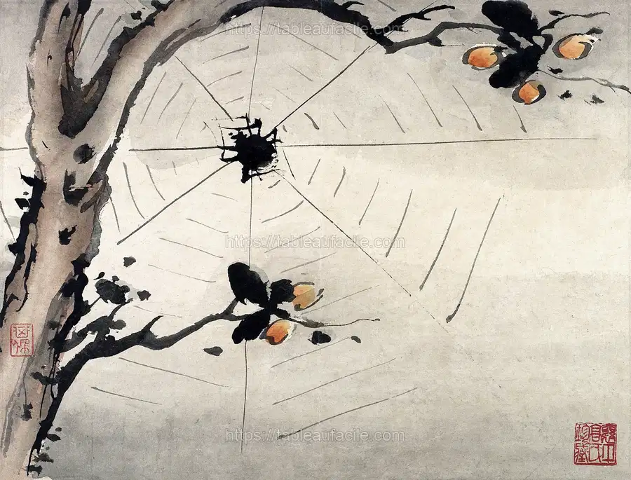 Chinese spider web (1684) apercu