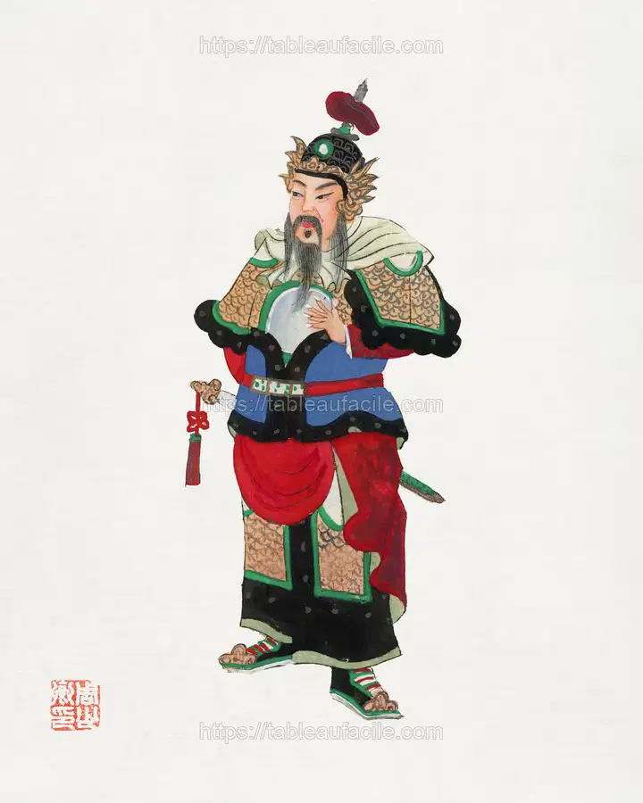 Traditional Commander, military uniform apercu