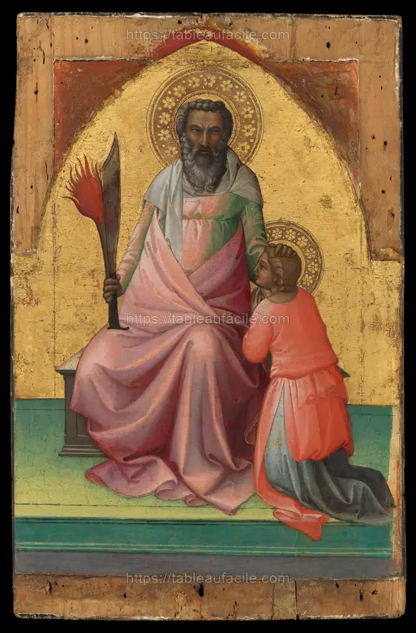 Abraham by Lorenzo Monaco (Piero di Giovanni) apercu