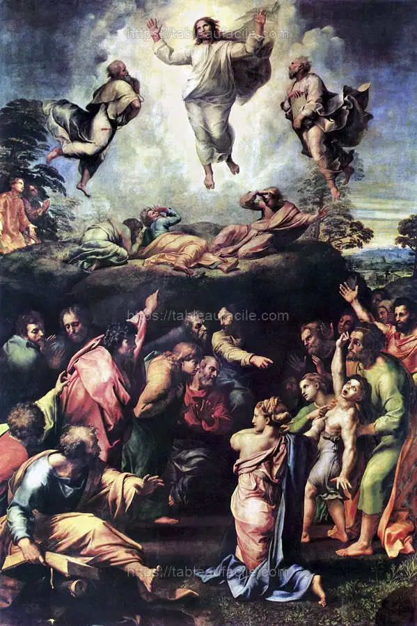 Raphael_s Transfiguration (1516–1520) famous painting apercu