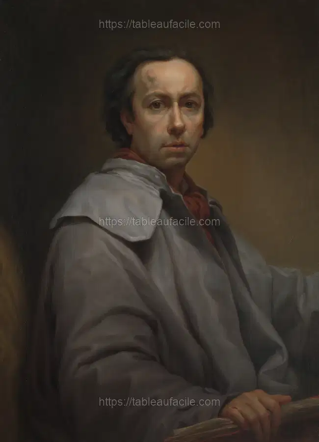 Self-Portrait by Anton Raphael Mengs apercu