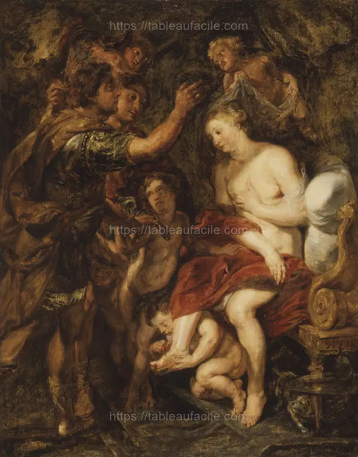 The Crowning of Roxana by Peter Paul Rubens apercu