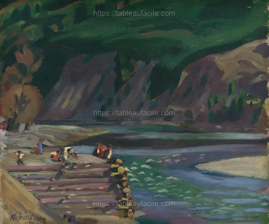 Motif from dolný kubín by Arnold Peter Weisz Kubínčan apercu
