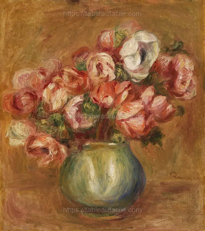 Anemones (Anémones) (1907) by Pierre-Auguste Renoir apercu
