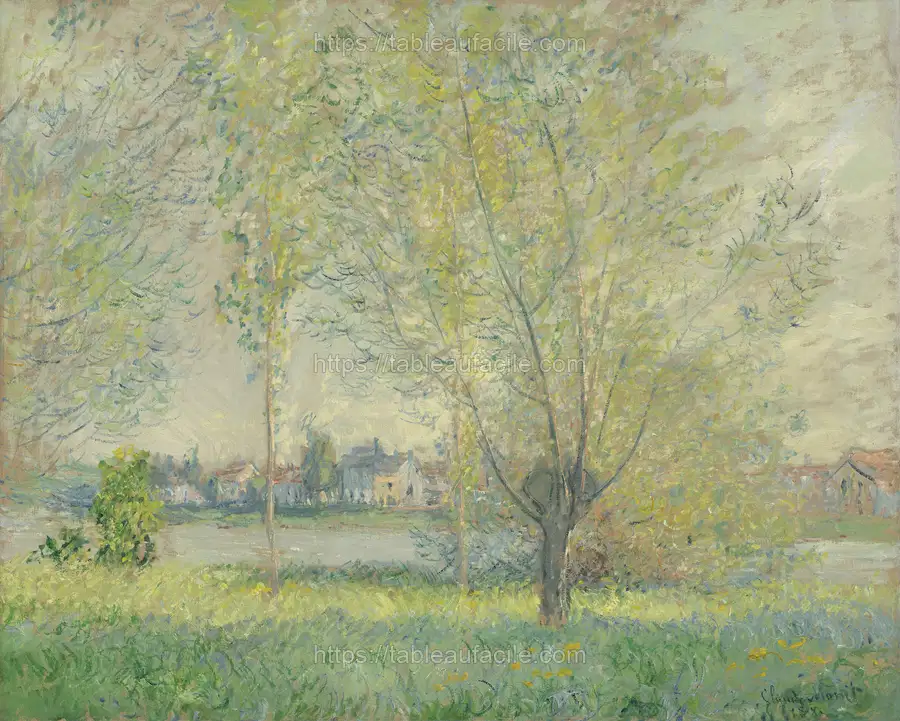 Claude Monet_s The Willows (1880) apercu