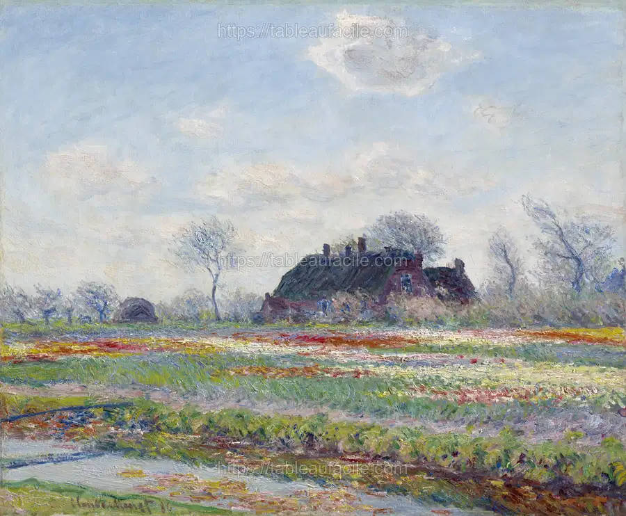 Claude Monet_s Tulip Fields at Sassenheim (1886) apercu