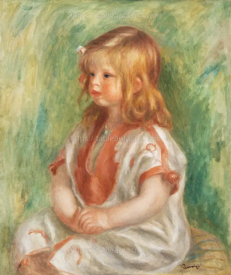 Claude Renoir (1904) by Pierre-Auguste Renoir. apercu