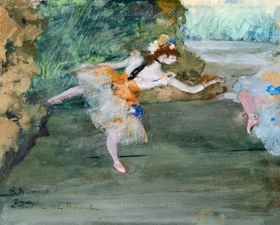 Dancer Onstage (ca. 1877) Edgar Degas apercu