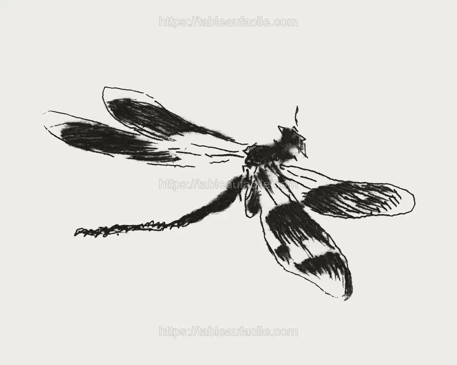 Dragonfly, plate 1 from Le Fleuve (1874)  Édouard Manet apercu