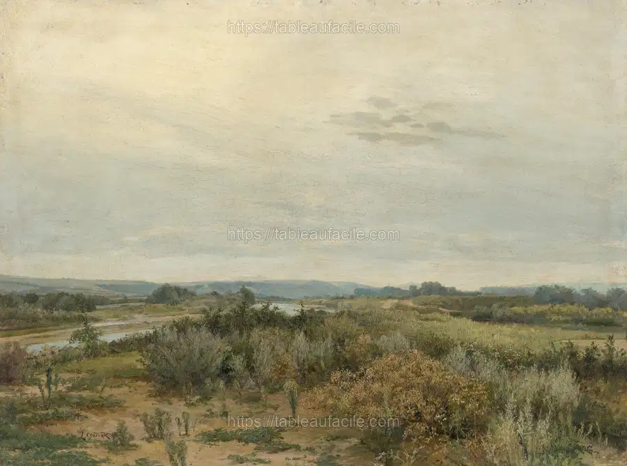 East slovak landscape by Lajos Csordák apercu
