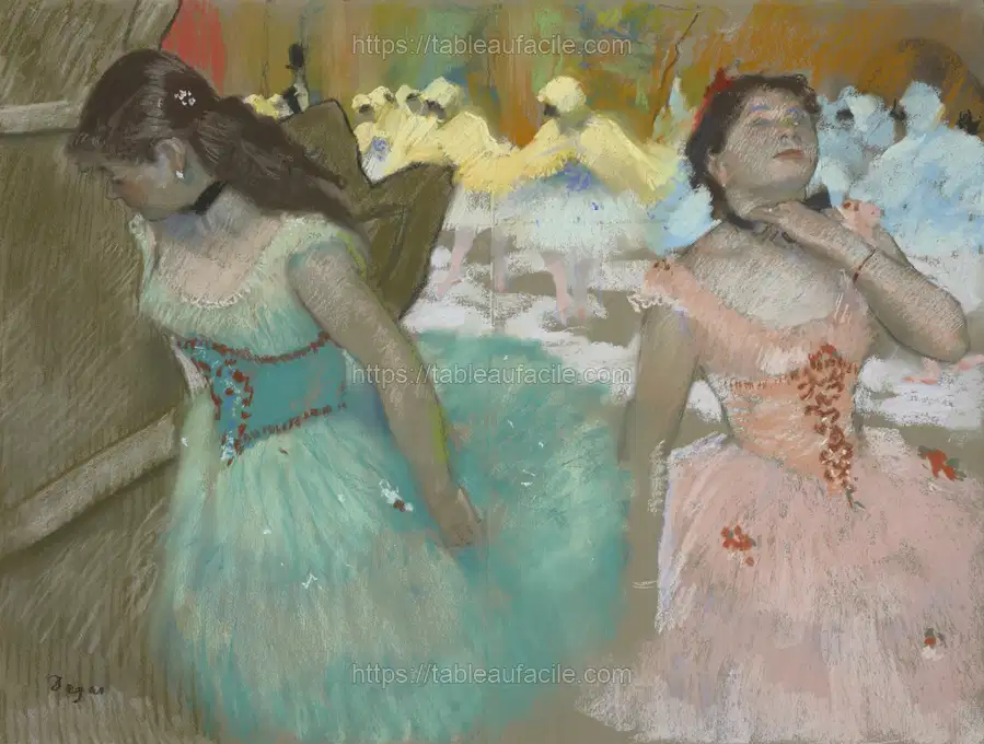 Edgar Degas_s Entrance of the Masked Dancers (c. 1879) apercu