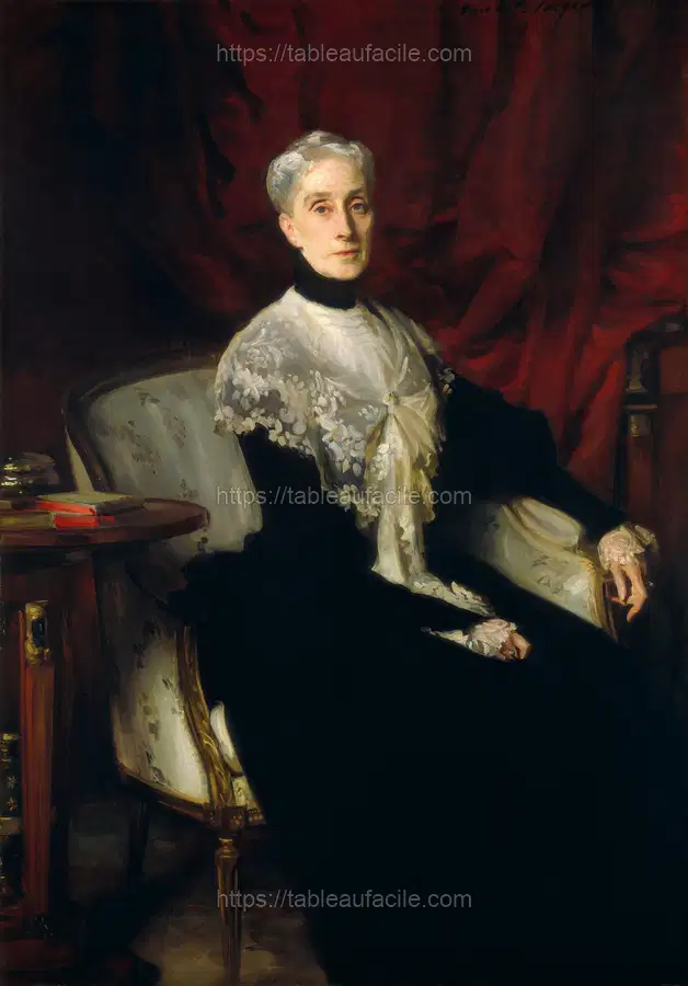 Ellen Peabody Endicott (Mrs. William Crowninshield Endicott) (1901) by John Singer Sargent apercu