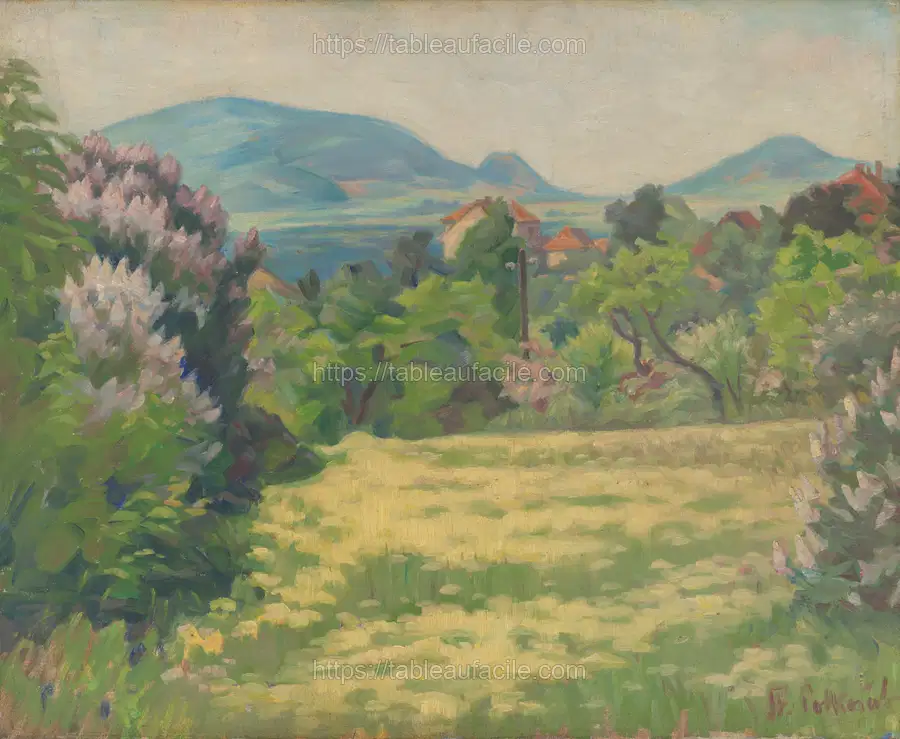 Motif from karlová ves by Štefan Polkoráb apercu