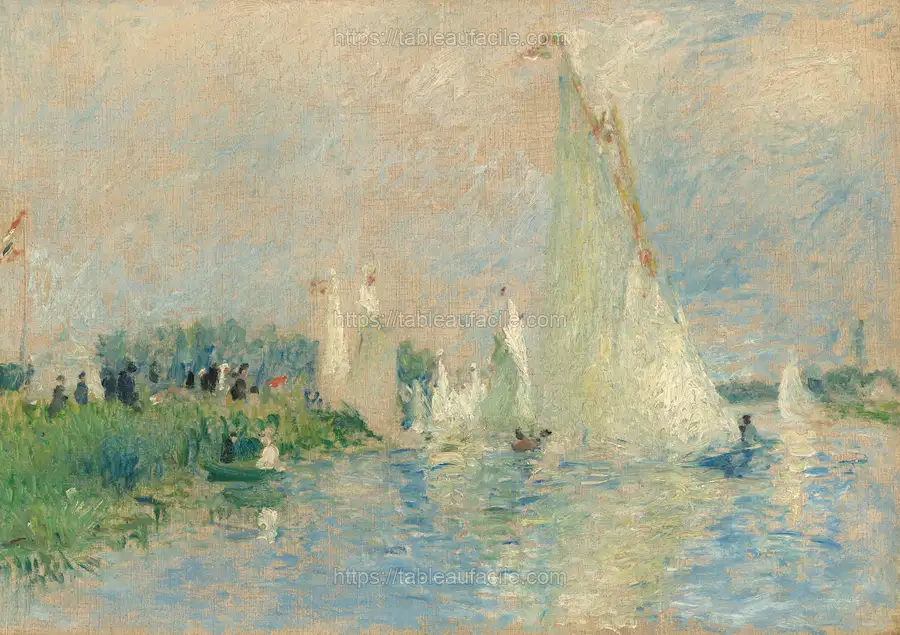 Pierre-Auguste Renoir_s Regatta at Argenteuil (1874) apercu