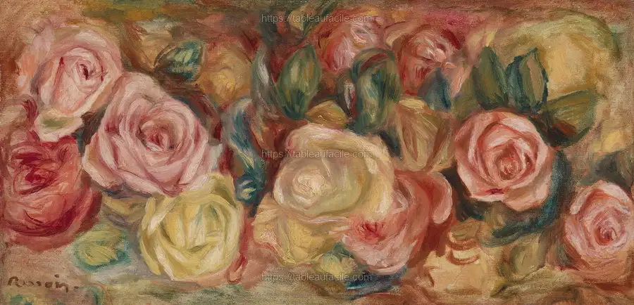 Roses (Roses) by Pierre Auguste Renoir apercu