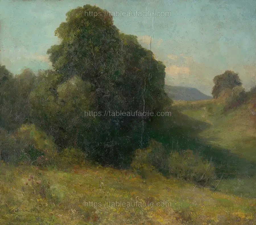 Saris valley by Lajos Csordák apercu