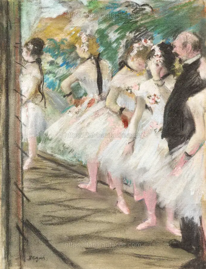 The Ballet (ca. 1880)  Edgar Degas apercu