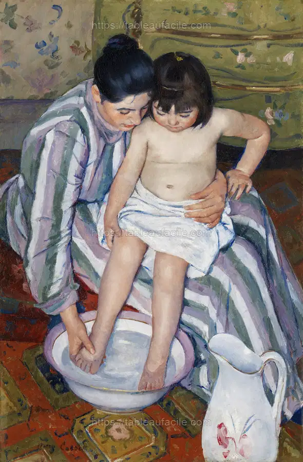 The Child’s Bath (1893) by Mary Cassatt apercu