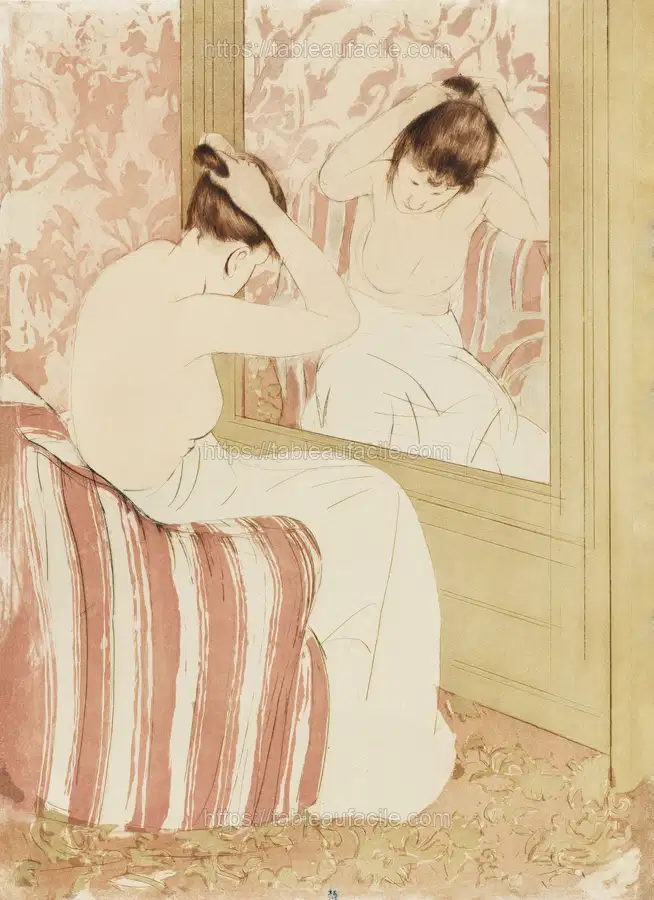 The Coiffure (1890–1891) by Mary Cassatt apercu