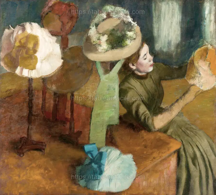 The Millinery Shop (ca. 1879–1886) Edgar Degas apercu