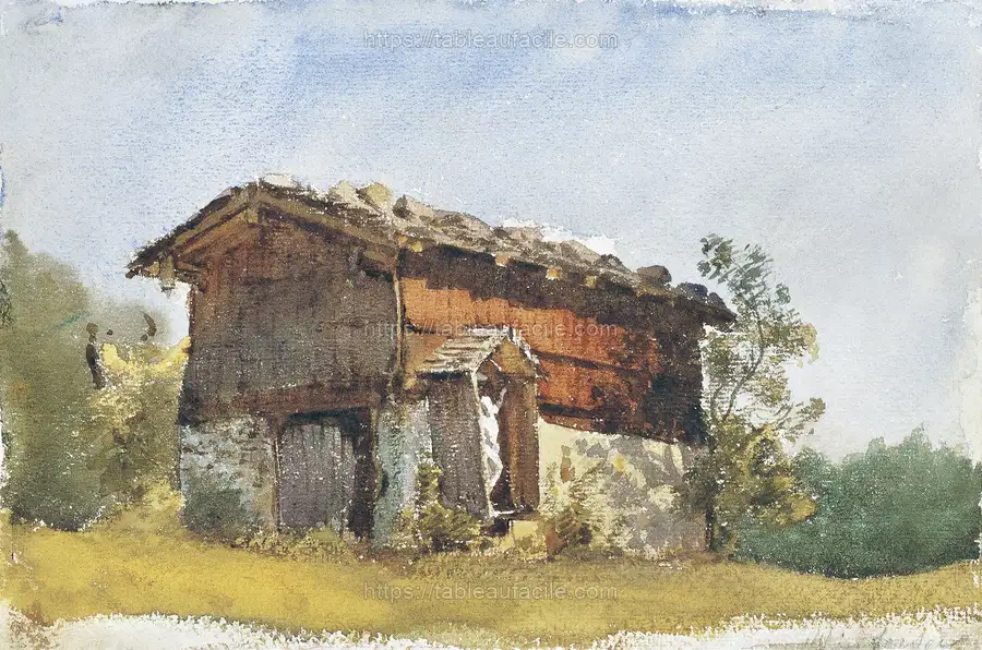Tyrolean Shrine (1871) by John Singer Sargent apercu