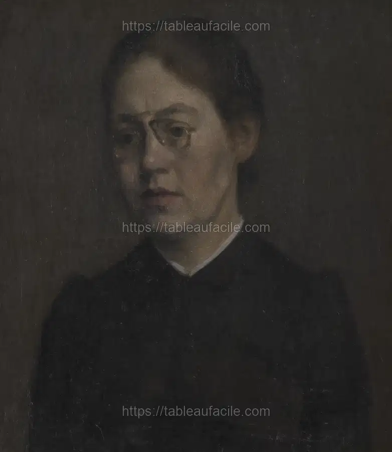 Unknown by Vilhelm Hammershøi apercu