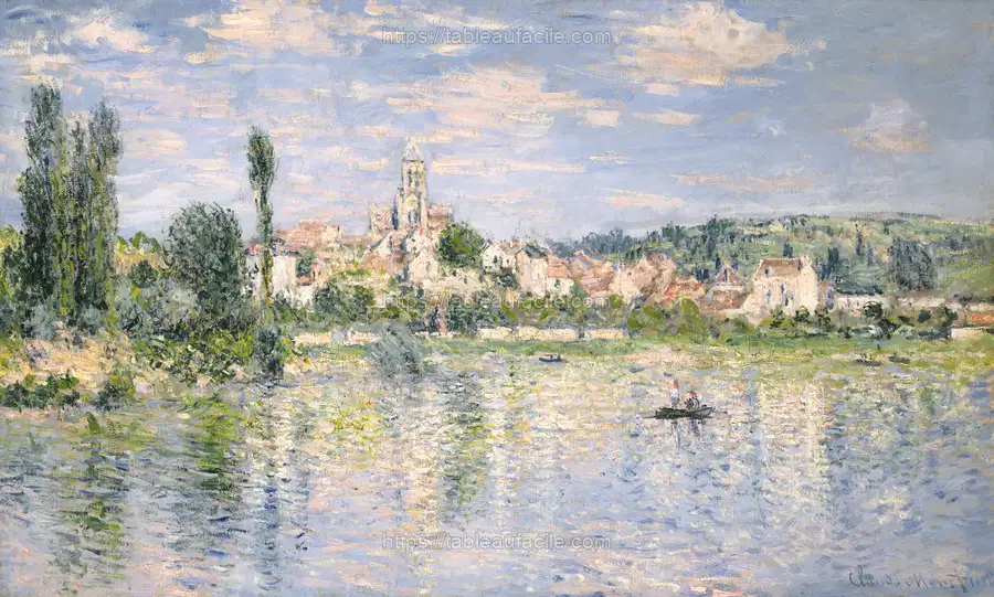 Vétheuil in Summer (1880) by Claude Monet apercu