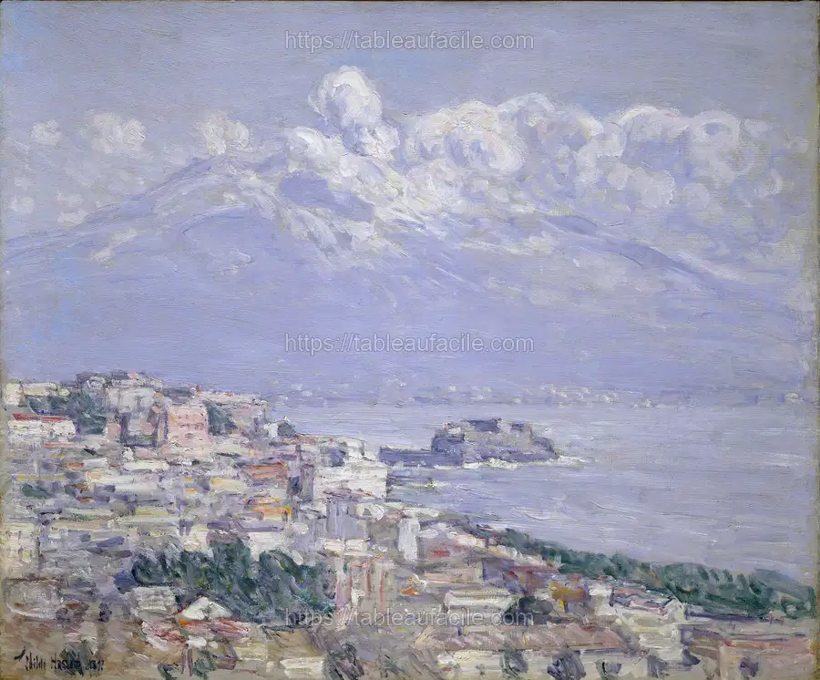 Vesuvius by Frederick Childe Hassam apercu