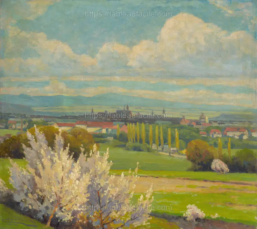 View of košice by Lajos Csordák apercu