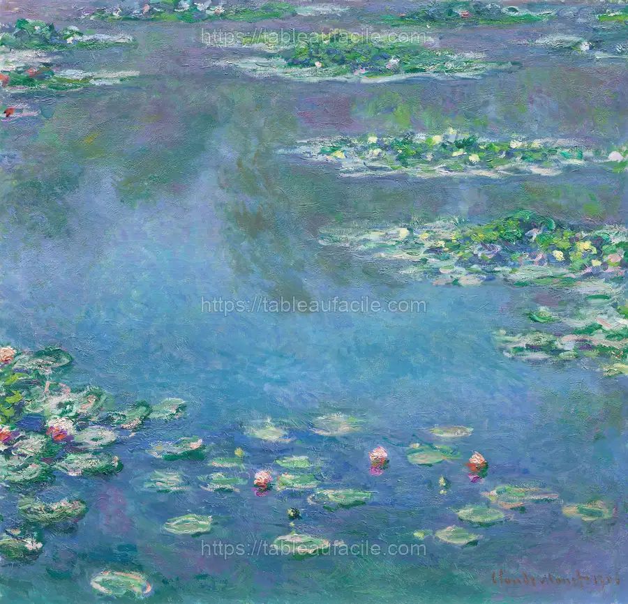 Water Lilies (1840–1926) by Claude Monet apercu