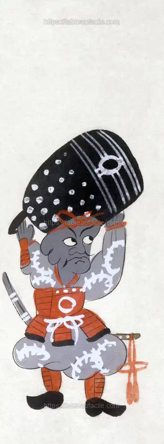 Benkei with Temple Bell (19th century) apercu