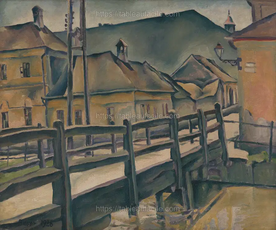 Garbiarska street in košice by Konštantín Bauer apercu