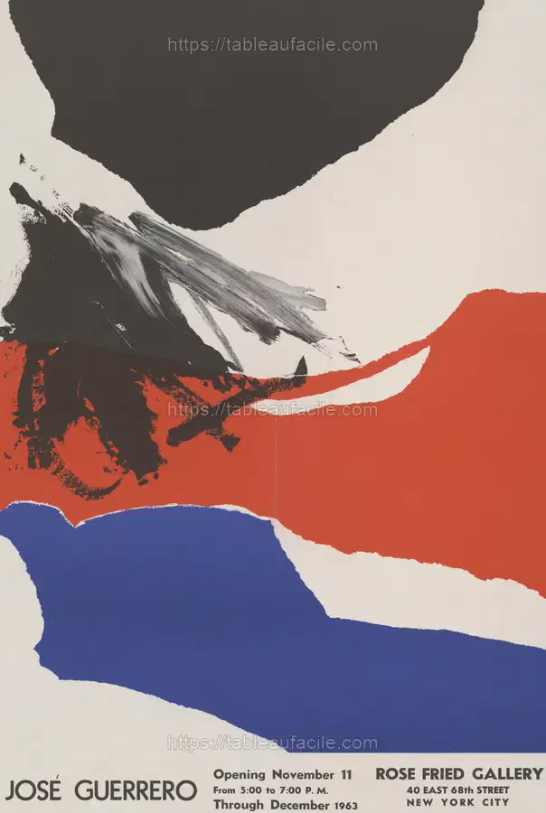 Jośe Guerrero (1963) poster. apercu