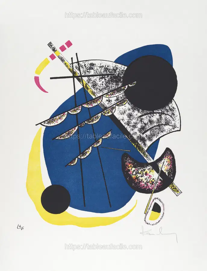 Kleine Welten II (Small Worlds II) (1922) print in high resolution by Wassily Kandinsky apercu