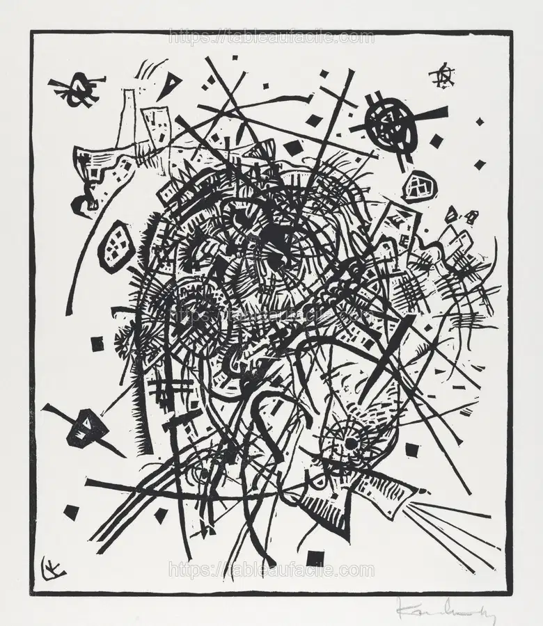 Kleine Welten VIII (Small Worlds VIII) (1922) Wassily Kandinsky apercu