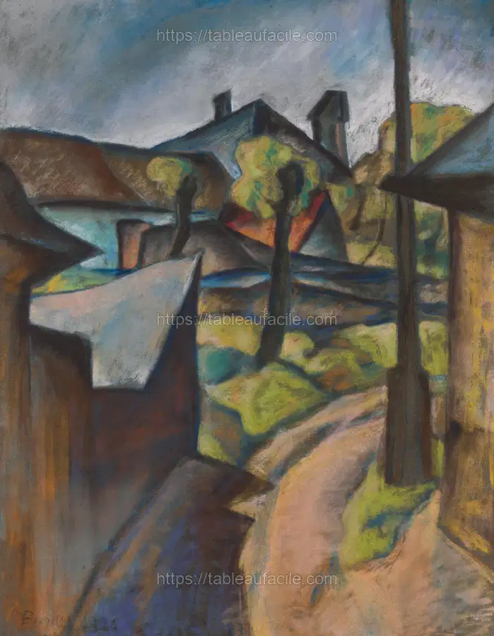 On the outskirts of košice by Konštantín Bauer apercu