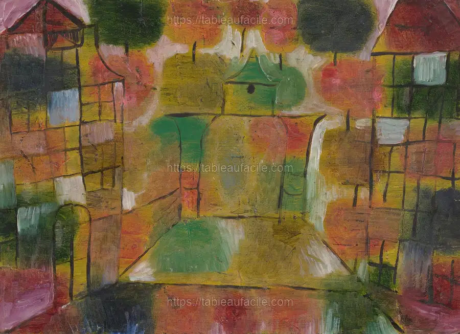 Paul Klee_s Baum und Architektur–Rhythmen apercu