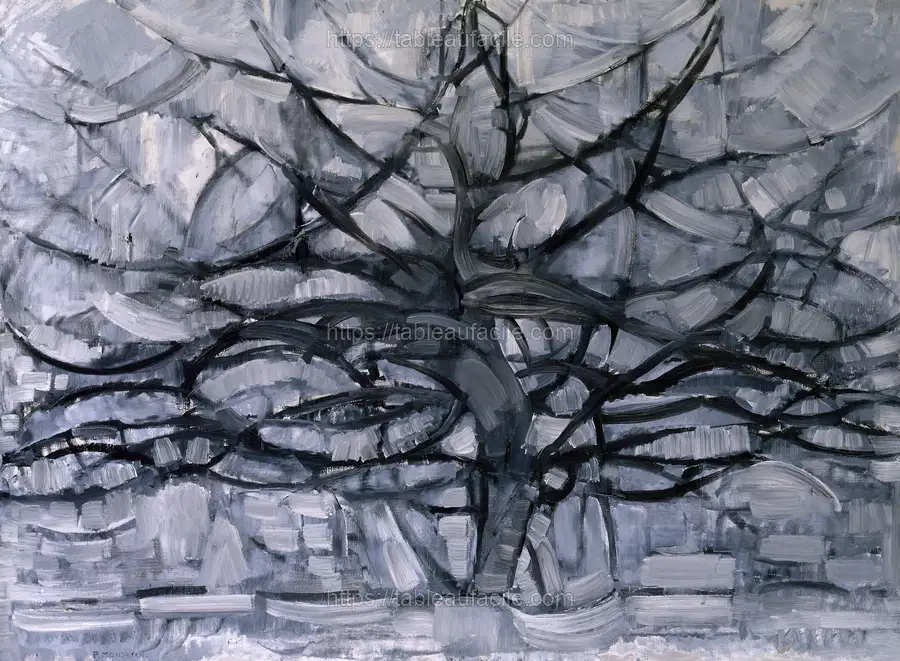 Piet Mondrian_s Gray Tree (1911) famous apercu
