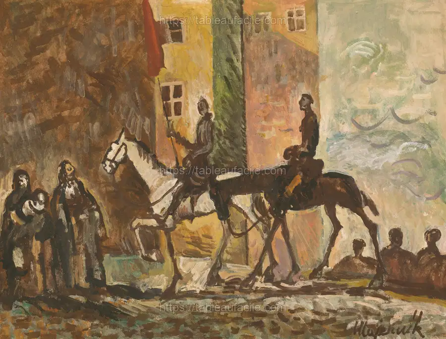 Victorious return by Cyprián Majerník apercu