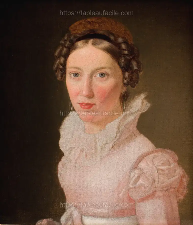Suzanne Juel. by C.W. Eckersberg apercu