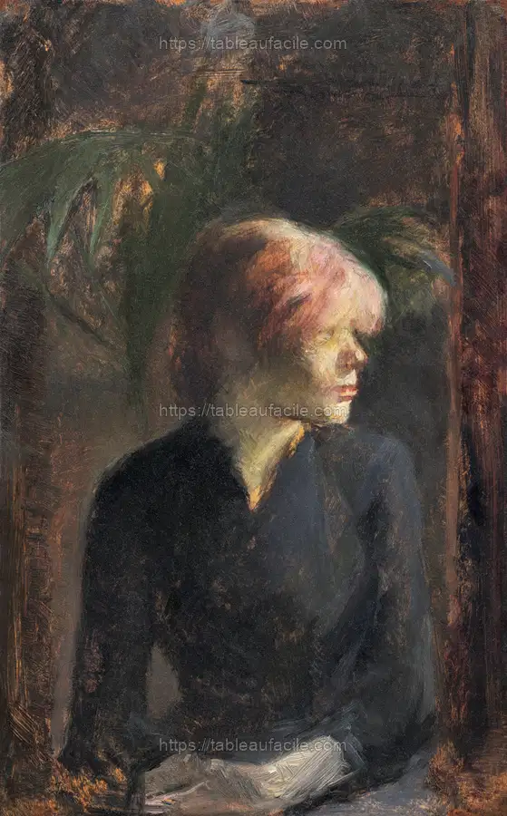 Carmen Gaudin (1885) Henri de Toulouse–Lautrec apercu
